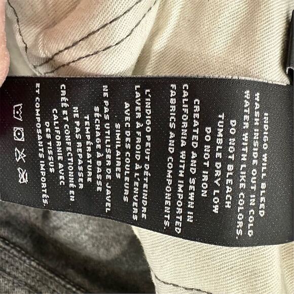 J BRAND Men's Kane Straight Fit Stretch Gray Jeans Size 30 5-Pocket Design - Picture 11 of 13